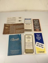 1982 Chevette 4DR Owners Manual And Dealership Paperwork - $373.48 MXN