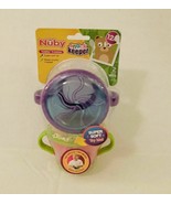 NEW Nuby Pack Snack Keeper w/ Handles, No Spills, Toddler Training, BPA ... - £9.69 GBP