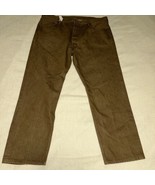 Levi's Original 501 Straight Leg Button Fly Men's Jeans Brown Size 44x32 - $34.88