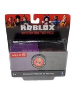 Roblox Series 9 11 Celebrity Action Figure Mystery Box Black Purple Cube 3 Codes - £9.00 GBP