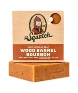 Dr Squatch Natural Bar Soap for Men - [Wood Barrel Bourbon] - £7.76 GBP