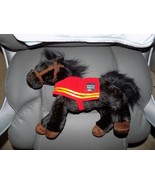 2016 Wells Fargo MIKE Black Brown Plush Legendary Horse Pony NWOT - $487.59 MXN