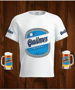 Quilmes  Beer White T-Shirt, High Quality, Gift Beer Shirt  - £25.01 GBP