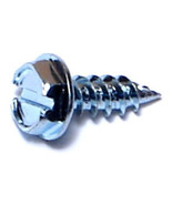 #7 x 1/2&quot; Zinc Plated Steel Hex Washer Head Speed Point Sheet Metal Screws - $13.66+