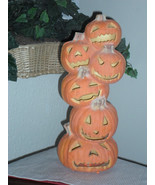 Halloween 18&quot; JOL Pumpkin Stack Foam Blow Mold - Trendmasters - $29.99