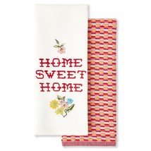 Two (2) Pioneer Woman ~ &quot;Home Sweet Home&quot; ~ Kitchen Towels ~ 16&quot; x 28&quot; - €25,84 EUR