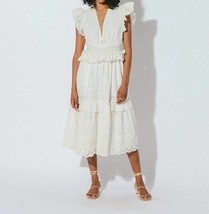 Cleobella cherie midi dress in Ivory - £91.19 GBP