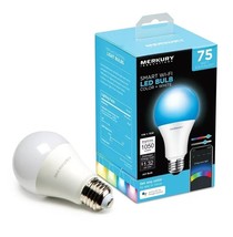 Merkury Innovations (MI-BW904-999W) A21 Smart Color Light Bulb, 75W Equi... - $9.86 CAD