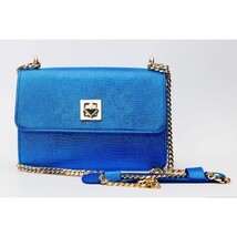 The Maple Sax Blue Leather Handbag image 5