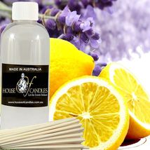 Lavender &amp; Lemon Scented Diffuser Fragrance Oil FREE Reeds - £10.39 GBP+