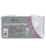 EzFlow Glass Leisure Crystal Clear Tips, 100 CT - £16.72 GBP