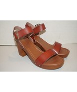 DUNES Women’s Sydney Faux Wood Sandals + Memory Foam Women&#39;s 10 - £23.21 GBP