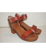 DUNES Women’s Sydney Faux Wood Sandals + Memory Foam Women&#39;s 10 - $40.60 CAD