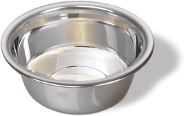 16 OZ Food And Water Dish Pets Small Lightweight Stainless Steel Dog Bowl - $3.29