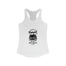 Inspirational Forest Tank Top for Women, &quot;And into the Forest I Go&quot; Grap... - £20.24 GBP+