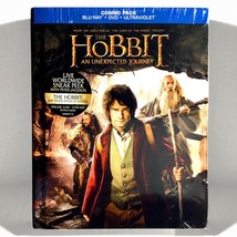 The Hobbit: An Unexpected Journey (3-Disc Blu-ray, 2013, Digibook) Brand New ! - $13.98