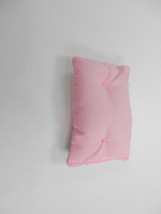 Vintage 1996 Barbie Folding Pretty House Pastel Pink Floral Couch Pillow... - £6.88 GBP