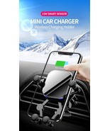 Techno S Fast Qi Wireless Gravity Linkage Air Vent Car Phone Charger - $66.55 CAD