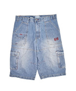 Vintage No Boundaries Baggy Jean Co Shorts Mens 36 Cargo Skateboard y2k ... - $48.47