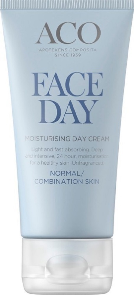 ACO Face Moisturizing Day Cream 50 ml / 1.70 oz Light  Moisturizing Cream - £27.19 GBP