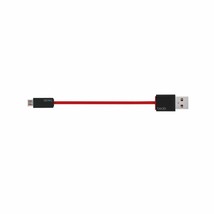 Short Micro Usb Cable Charger Cord For Beats Powerbeats 2 Or 3 Red - £5.53 GBP