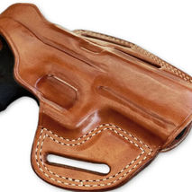 Fits Springfield XDM 40 Calib. Compact 3.8”BBL Leather 3-Slot Belt Holster #1160 image 4