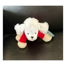 NWT GANZ Webkinz Plush Toy WHITE POODLE HS014 w/ Sealed Code Tag - $8.90