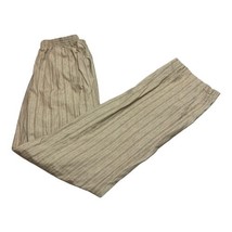 VF Jeanswear Beige Striped Pants Women&#39;s Size 12 AVG - $17.89