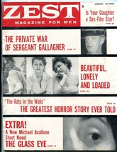 Zest Magazine #1 January 1956- Sergeant Gallager- Jayne Mansfield- Lovecraft VG+ - £84.36 GBP