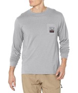 New Men&#39;s Medium HUK Performance Fishing Brand Box Gray Long Sleeve Shirt - $19.34