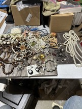2+ Lbs Lot Costume Jewelry Wearable Craft Repurpose Vintage to Now - £39.21 GBP