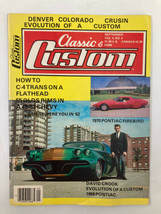 VTG Classic &amp; Custom Magazine September 1983 David Crook 1958 Pontiac No... - $6.60