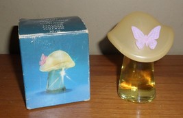 Vintage Avon Fluttering Fancy Charisma Cologne In Mushroom Decanter Bottle~ Box - £19.65 GBP