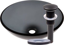 Bathroom Sink With Oil-Rubbed Bronze Drain From Novatto Nera. - £271.79 GBP