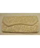 Vintage Handbag Clutch Sequins &amp; Seed Beads La Regale 10-G - €27,35 EUR