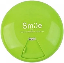 7 Day Rotating Pill Organizer Green - $4.06 CAD
