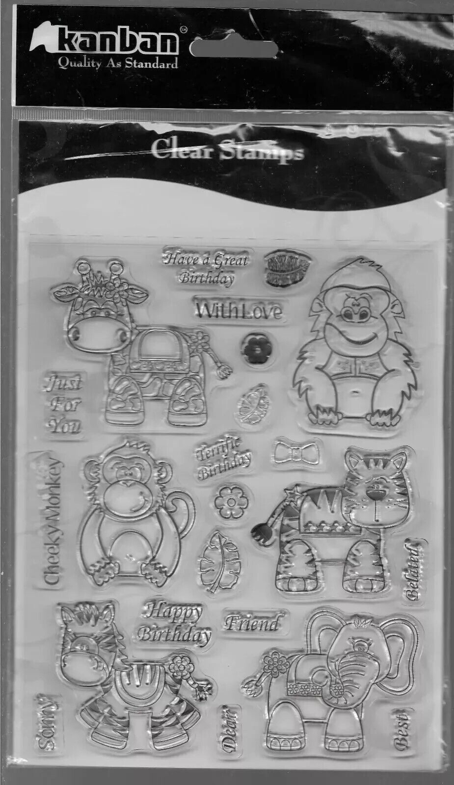 Kanban. Character - A5 Stamp Set - $7.00