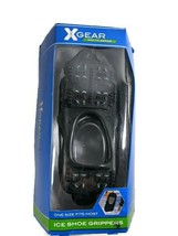 XGEAR Artic Series Snow Ice Shoe Grippers Black One Size Fits Most BOX - £6.37 GBP