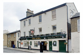 pu1212 - The Alma Pub , Cambridge , Cambridgeshire - photograph 6x4 - £2.19 GBP