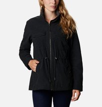 Columbia Women&#39;s Tanner Ranch Lined Softshell Jacket Black 193968101 Siz... - £71.22 GBP