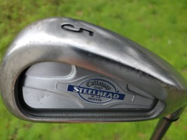 Callaway Steelhead X-14 Single 5 Iron Graphite R Flex Golf Club - £26.97 GBP