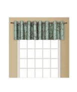 United Window Valance Set Of Three 54&#39;&#39; x 18&#39;&#39; Circle Pattern With Grommets - £31.27 GBP