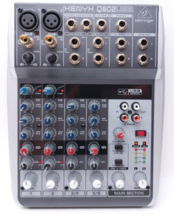 Used Behringer XENYX Q802USB 8-input 2-bus Mixer - No Power Supply - £41.51 GBP