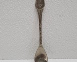 Vintage Silver Tone Tulip Spoon 1973 Made in Holland Souvenir Small Flower - $12.86