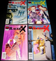 4 1989-1990 NOW Comics RACER X Comic Books Vol 2 #7, 8, 9, 10 Speed Racer - £15.97 GBP