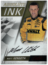 Matt Kenseth signed 2017 Panini Absolute Racing Ink NASCAR On Card Auto #A1-MK-  - $33.95