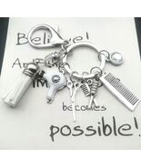 Limited!!Hairdresser/Stylist Jewel  Cute Keychain ClipUnique Beauty Gift!! - $8.00