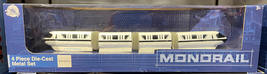 Disney Parks Monorail 4 piece Diecast Model Vehicle NEW Colors Varies  - £27.45 GBP