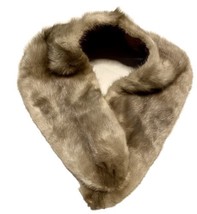 Vintage Real Mink Fur Collar Scarf Blonde Beige Hand Sewn - £31.87 GBP