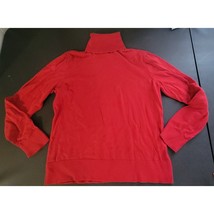 Chaps women&#39;s xl red long sleeve turtleneck - £6.93 GBP